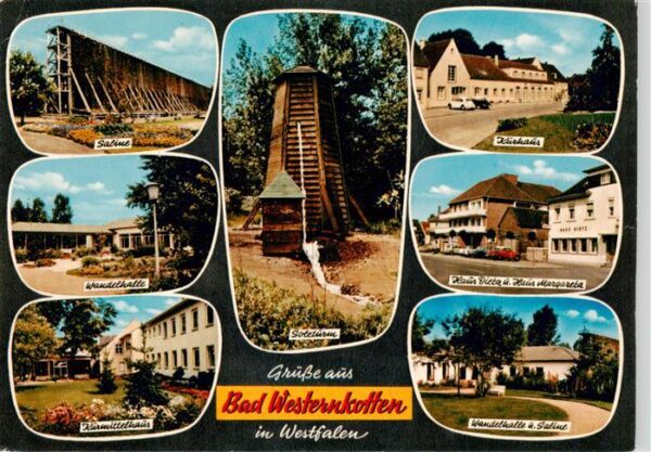 Bad Westernkotten Saline Wandelhalle Kurmittelhaus Soleturm Kurhaus Haus Dieter