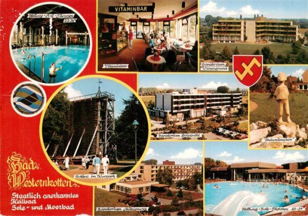 Bad Westernkotten Hellweg Sole Thermen Vitaminbar Sanatorium Wiesengrund Saline