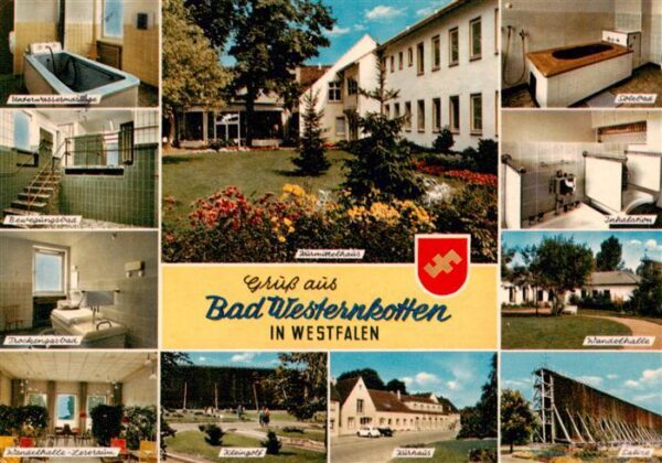 Bad Westernkotten Unterwassermassage Bewegungsbad Wandelhalle Leseraum Kurmittel