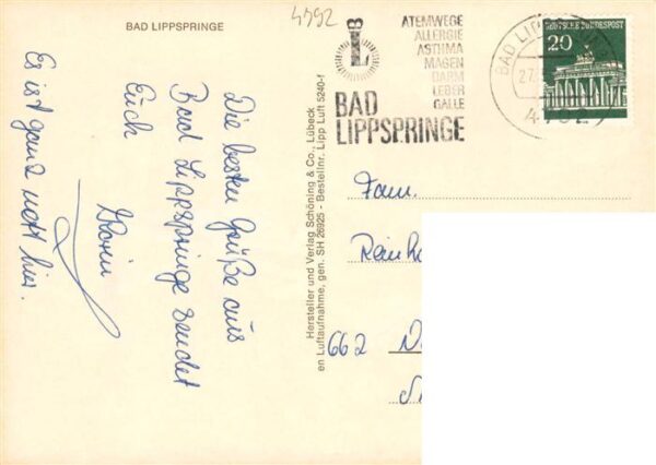 Bad Lippspringe Fliegeraufnahme – Bild 2
