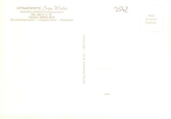 Willingen Sauerland Liftgaststaette Sepp Weiler – Bild 2