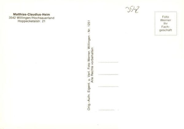 Willingen Sauerland Matthias Claudius Heim – Bild 2