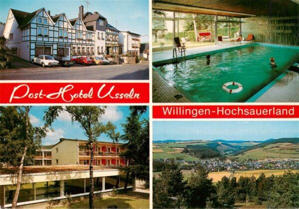 Willingen Sauerland Post Hotel Usseln Hallenbad Panorama