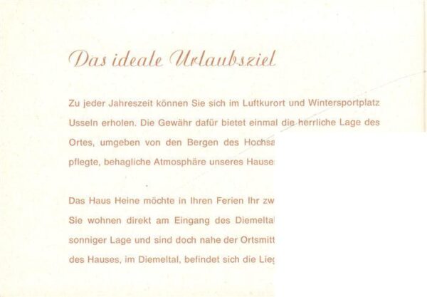 Usseln Haus Heine Panorama Fliegeraufnahme – Bild 2