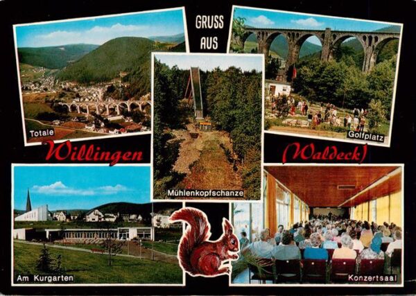 Willingen Sauerland Totale Muehlenkopfschanze Golfplatz Am Kurgarten Konzertsaal
