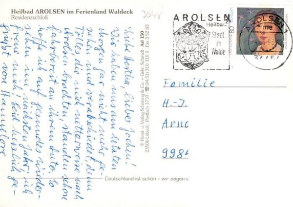 Arolsen Bad Residenzschloss – Bild 2