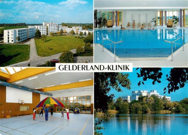 Gelderland Fliegeraufnahme Gelderlandklinik Hallenbad Sporthalle Seepanorama