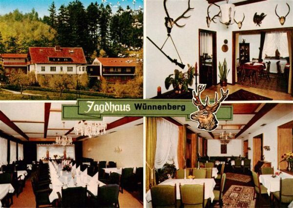 Wuennenberg Jagdhaus Wuennenberg Hotel Pension Gastraeume