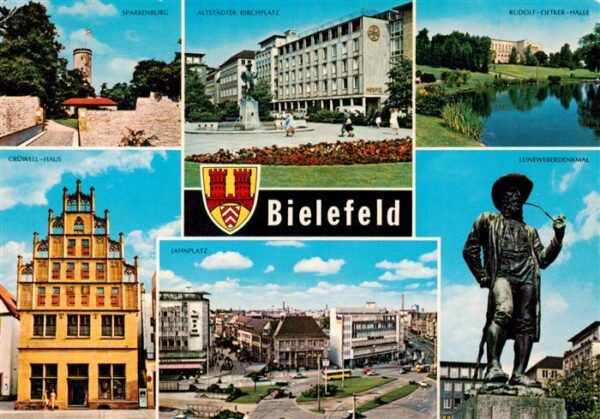 Bielefeld Sparrenburg Altstaedter Kirchplatz Rudolf Oetker Halle Cruewell Haus J