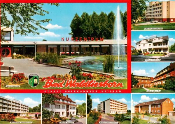 Bad Waldliesborn Kurzentrum Kurhotel Provinzial Haus Berlin Haus Panorama Haus D