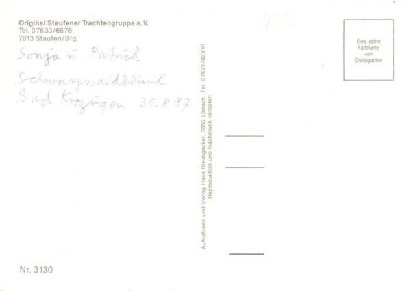 Staufen  Breisgau Trachtengruppe – Bild 2