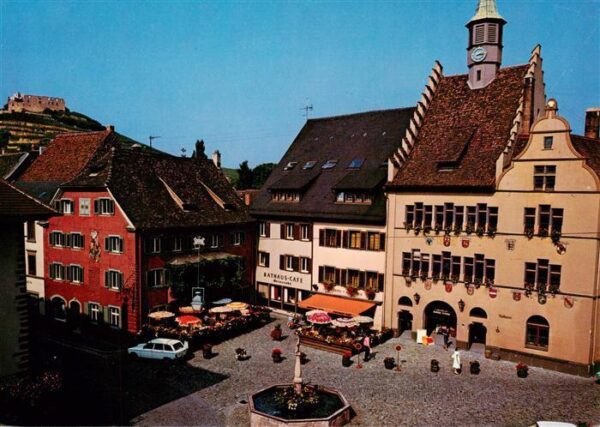 Staufen  Breisgau Rathaus Marktplatz