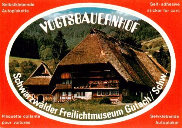 Gutachtal Schwarzwaldbahn Vogtsbauernhof Schwarzwaelder Freilichtmuseum Selbstkl