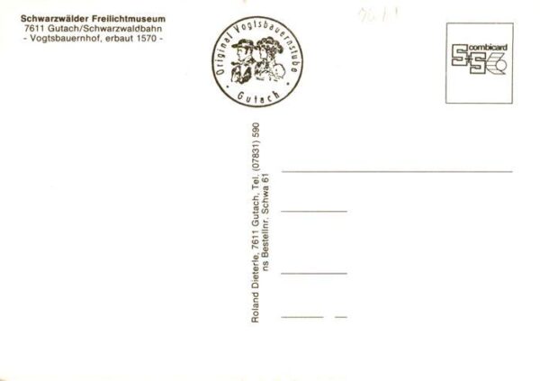 Gutachtal Schwarzwaldbahn Vogtsbauernhof Schwarzwaelder Freilichtmuseum Selbstkl – Bild 2