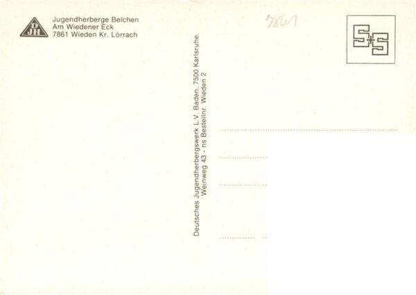 Wieden Schwarzwald Jugendherberge Belchen – Bild 2