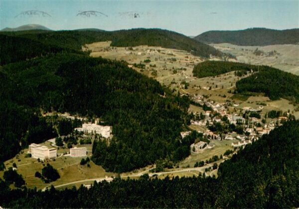 Todtmoos Sanatorium Wehra Wald Fliegeraufnahme