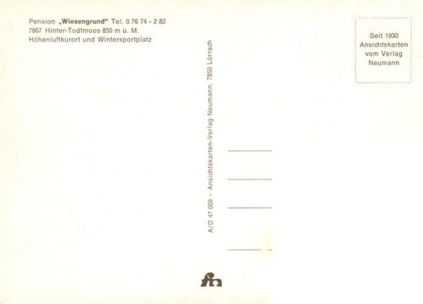 Hintertodtmoos Pension Wiesengrund – Bild 2