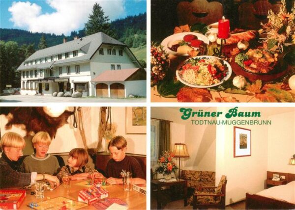 Todtnau Hotel Gasthof Gruener Baum Gastraeume Zimmer