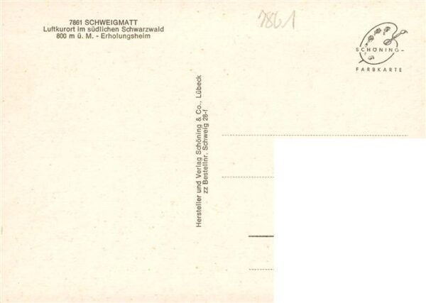 Schweigmatt Schopfheim Erholungsheim – Bild 2