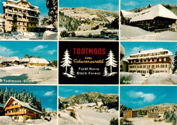 Todtmoos Europ Jugendhaus Schwarzwaldhaus Todtmoos-Strick Hotel Loewen Rabenschl