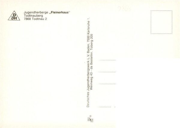 Todtnauberg Jugendherberge Fleinerhaus – Bild 2