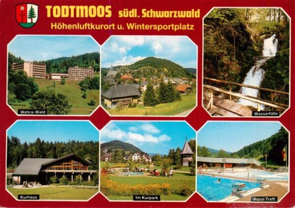 Todtmoos Wehra Wald Panorama Wasserfaelle Kurhaus Kurpark Aqua Treff
