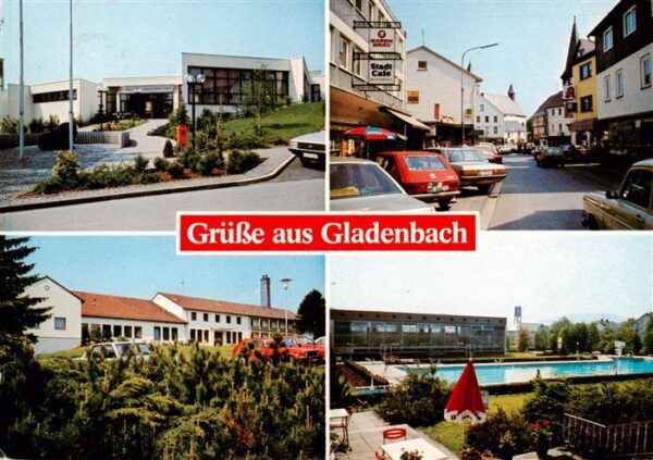 Gladenbach Teilansichten Schwimmbad