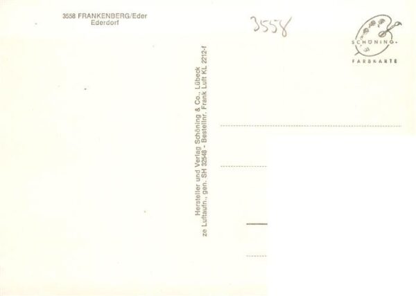 Frankenberg  Eder Ederdorf Fliegeraufnahme – Bild 2