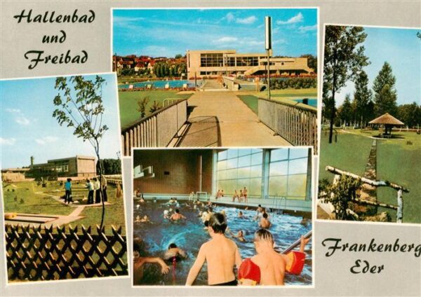 Frankenberg  Eder Hallen und Freibad Park Minigolf