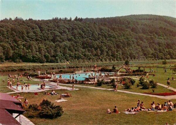 Gieselwerder Freibad Liegewiese