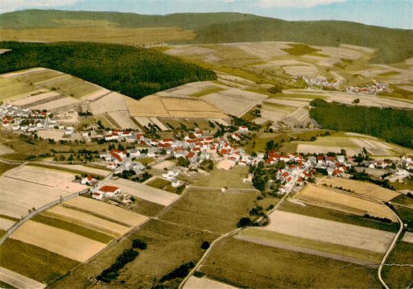 Oberweser Hessen Hotel Pension Scheede Fliegeraufnahme
