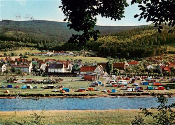 Gieselwerder Freischwimmbad mit Campingplatz