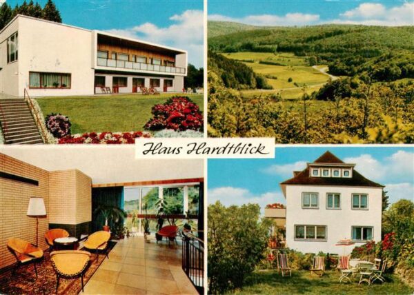 Weidenhausen Gladenbach Salzboedetal Haus Hardtblick Foyer Panorama Garten