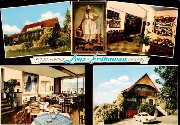 Erdhausen  Gladenbach Hessen Kuenstlerhaus Lenz Gastraeume Teilansichten