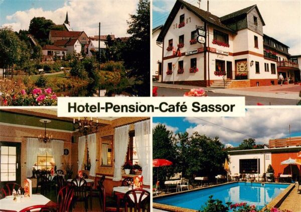 Dodenau Battenberg Eder Hotel Pension Cafe Sassor Gaststube Schwimmbad