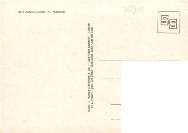 Amoeneburg Fliegeraufnahme mit Kirche – Bild 2