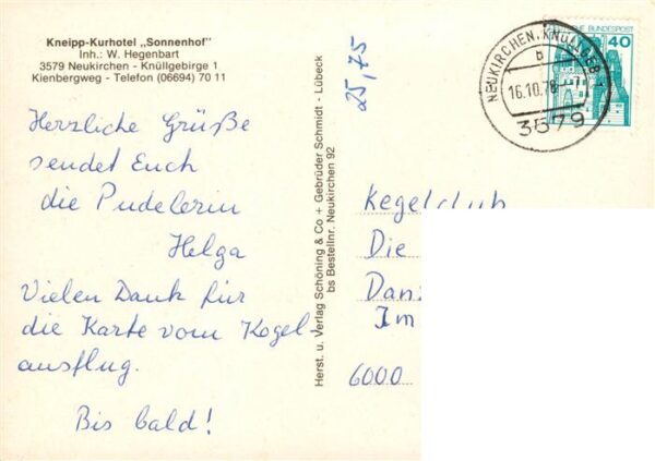Neukirchen Knuellgebirge Kneipp Kurhotel Sauna Freibad Gastraum Hallenbad Terras – Bild 2