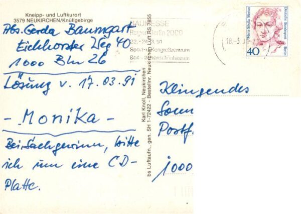 Neukirchen Knuellgebirge Fliegeraufnahme – Bild 2