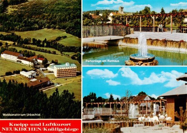Neukirchen Knuellgebirge Waldsanatorium Urbachtal und Klinik Dr Bartsch KG Flieg