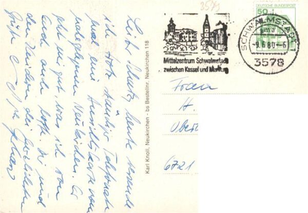 Neukirchen Knuellgebirge Markt Gasthof Kurhessenstrasse Rathaus und Kurverwaltun – Bild 2