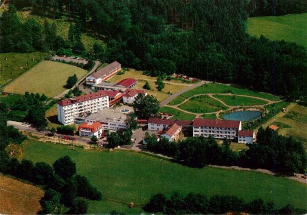 Neukirchen Knuellgebirge Waldsanatorium Urbachtal und Klinik Dr Bartsch KG Flieg