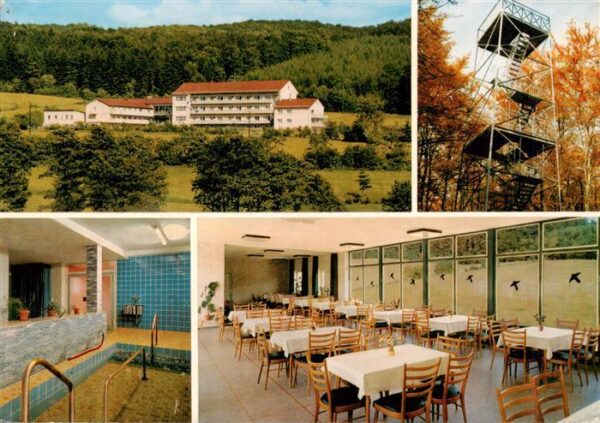 Neukirchen Knuellgebirge Waldsanatorium Urbachtal und Klinik Dr Bartsch KG Aussi