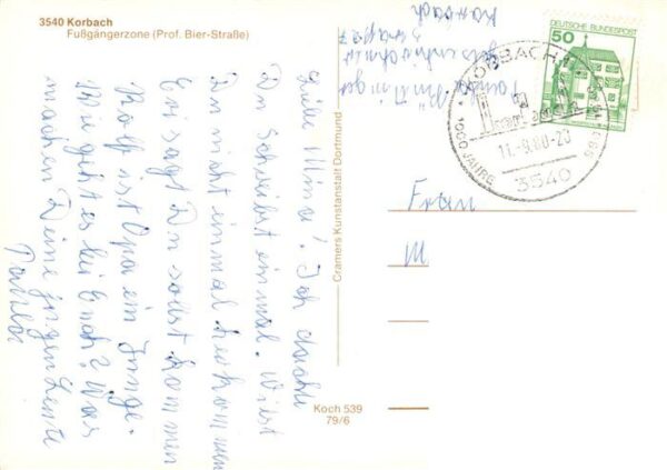 Korbach Fussgaengerzone Prof Bier Strasse Details – Bild 2