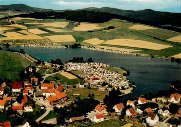 Heringhausen Diemelsee Waldeck Fliegeraufnahme
