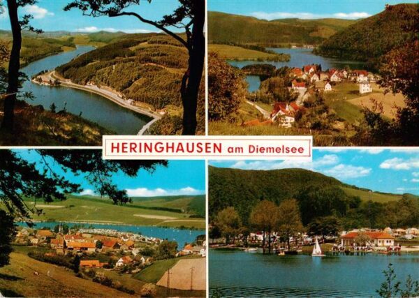 Heringhausen Diemelsee Waldeck Panorama Luftkurort im Naturpark Diemelsee