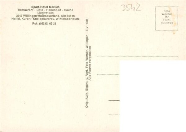 Willingen Sauerland Sporthotel Goerlich Restaurant Aufenthaltsraum Hallenbad – Bild 2