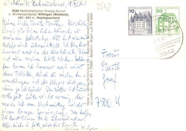 Willingen Sauerland Heilklimatischer Kneipp-Kurort Der Sauerlandstern – Bild 2