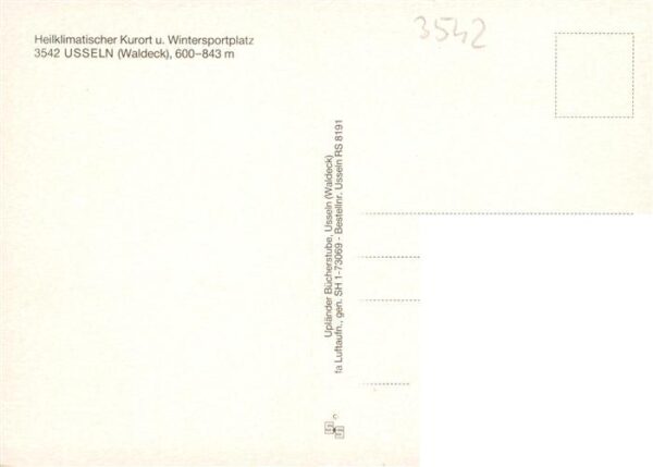 Usseln Winterpanorama – Bild 2
