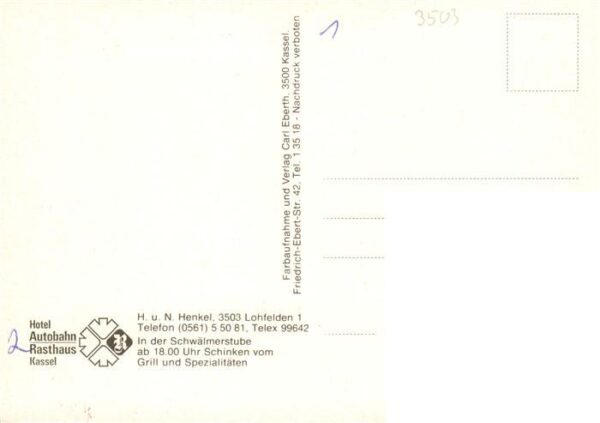 Lohfelden Hotel Autobahnrasthaus Kassel – Bild 2