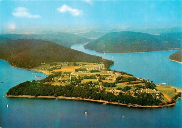 Scheid Halbinsel Hessen mit Edersee